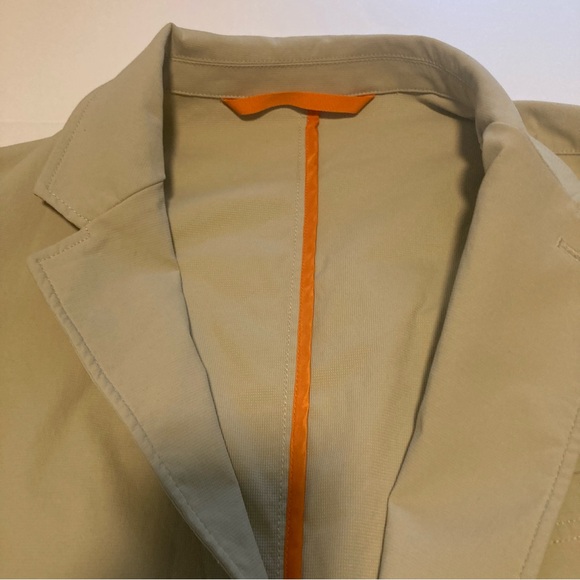 Men’s The Territory Ahead cream oat outerwear blazer jacket pockets XXL - Picture 11 of 14